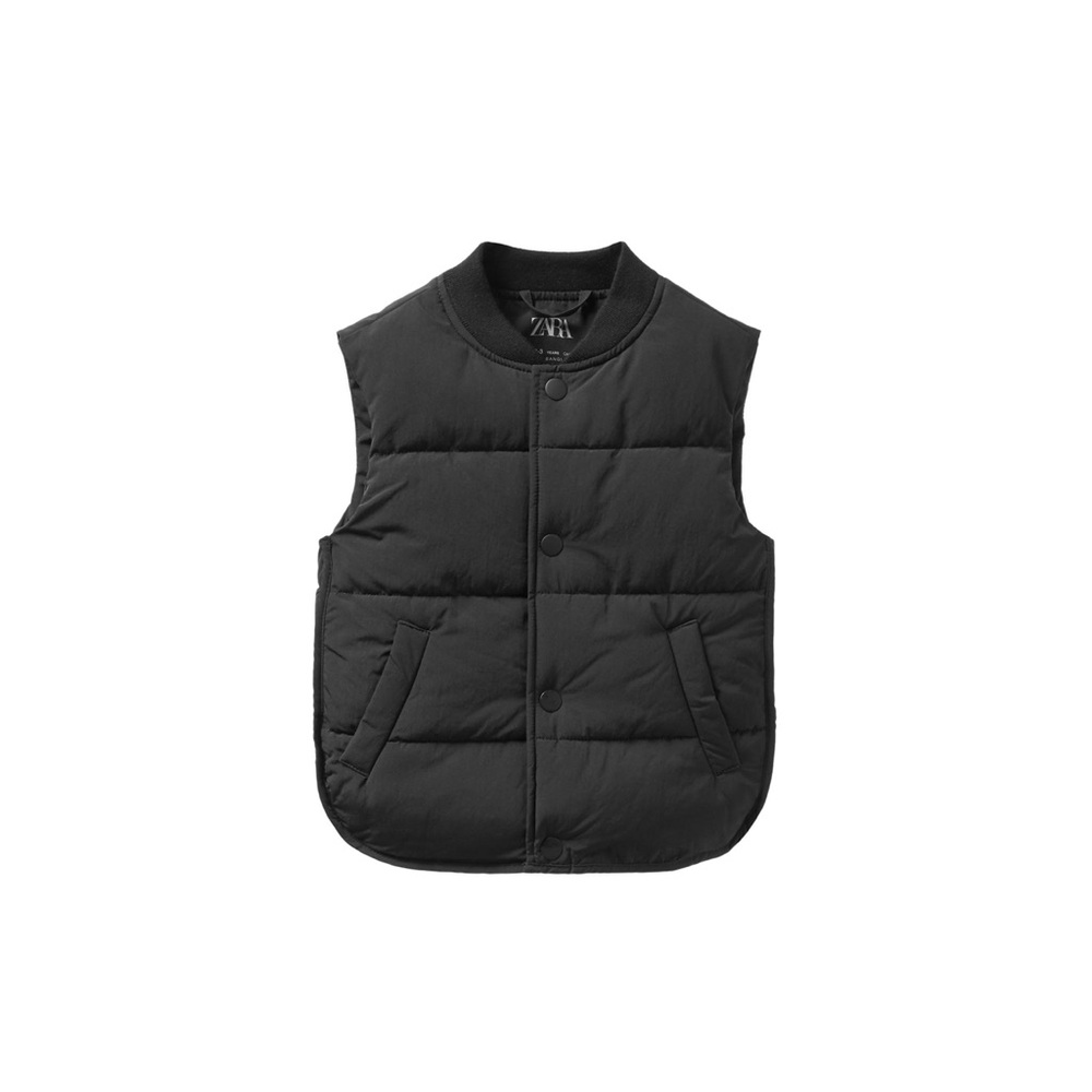 Zara Toddler Black Vest